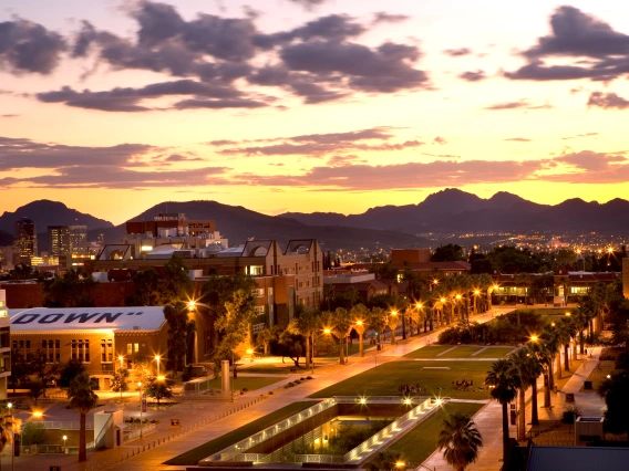 UA Mall at Sunset