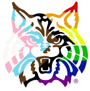 LGBTQ+ Wildcat Logo