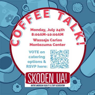 Skoden UA coffee talk event flyer